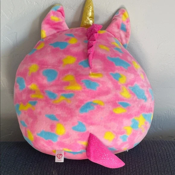 Squishmellow Pink and Blue Unicorn - Picture 2 of 2